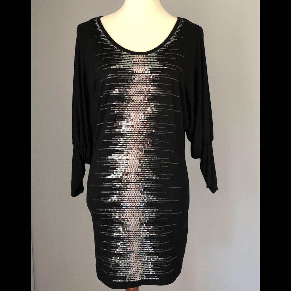 Fifteen-Twenty Black Sequin Dress